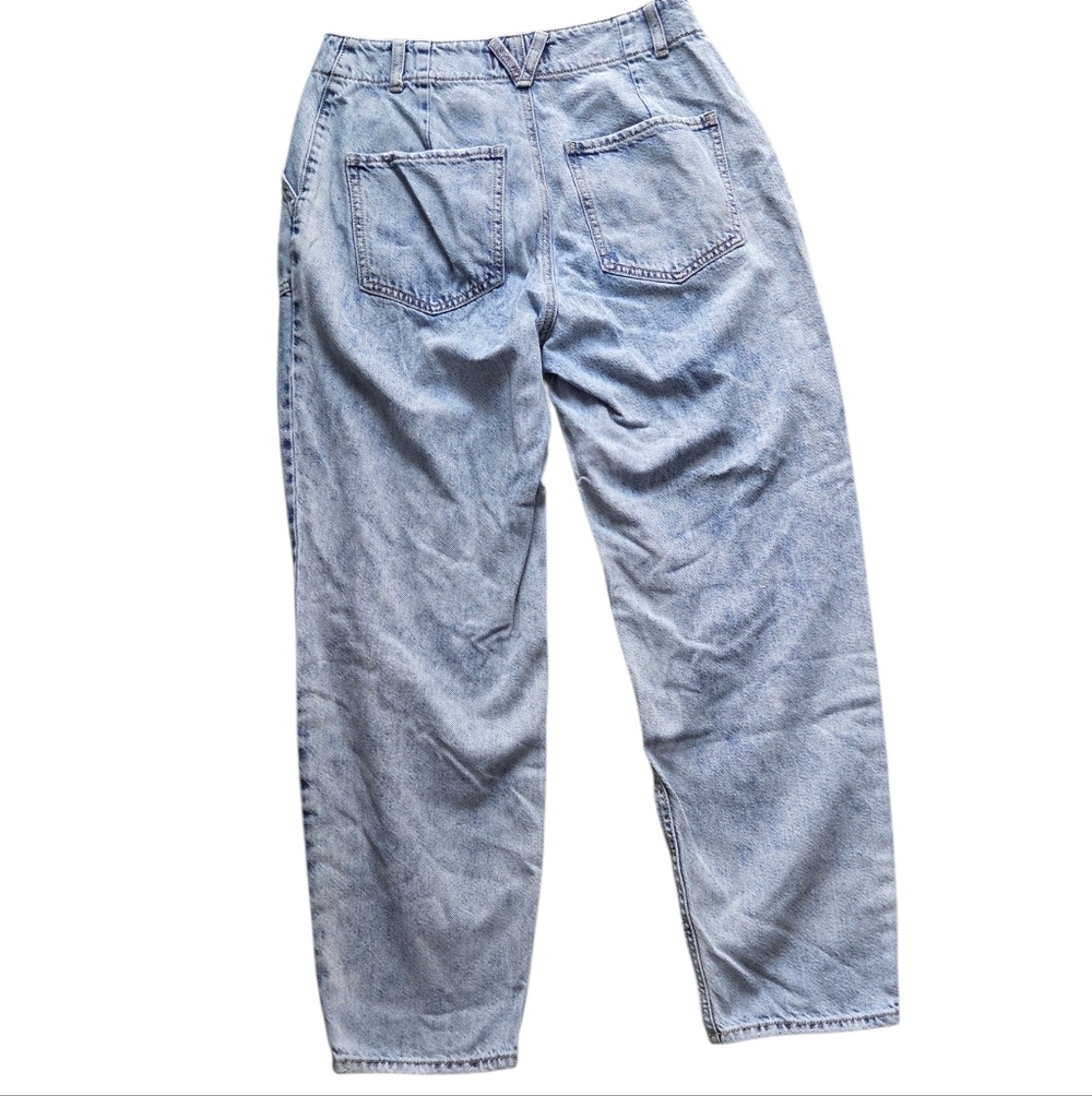 Naf Naf High Rise Slouchy Mom Jeans Size 8 - Picture 4 of 8